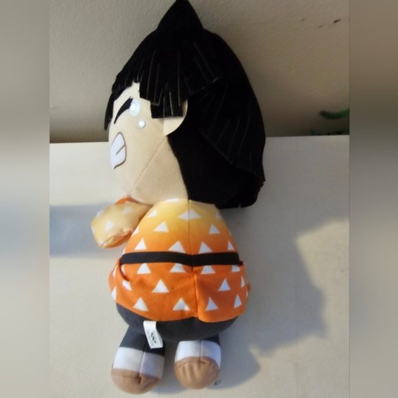 Demon Slayer 11in Zenitsu Agatsuma Plush Toy - Picture 4 of 6